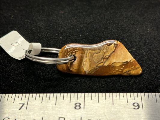 #0086 Biggs Picture Jasper keychain