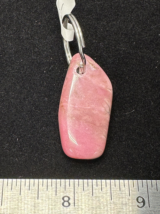 #0088 Rhodonite keychain