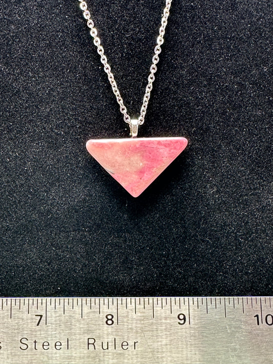 #0017 Rhodonite chain necklace