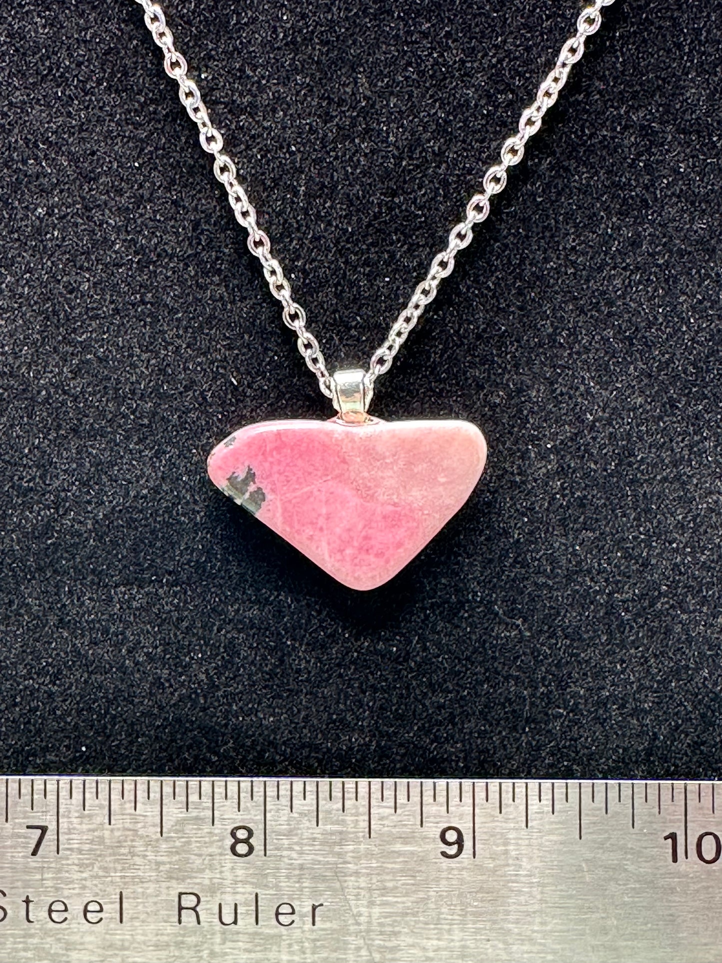 #0023 Rhodonite chain necklace