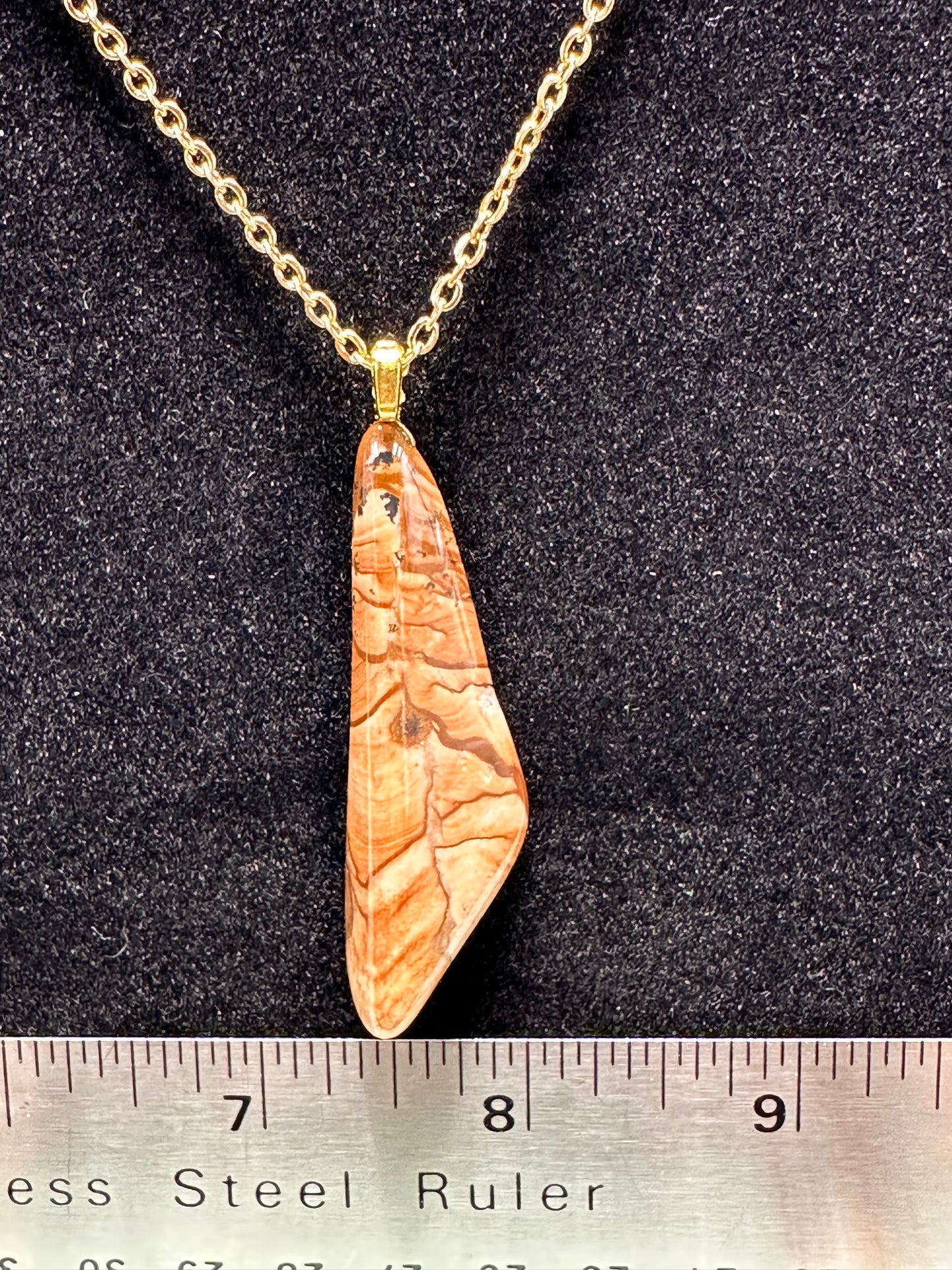 #0038 Biggs Jasper necklace