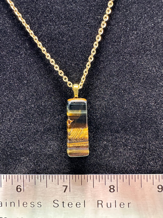 #0054 Tigers Eye necklace