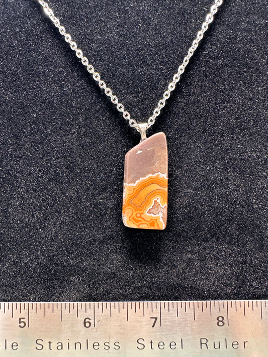 #0059 Dryhead Agate necklace