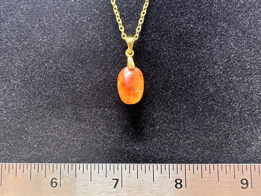 #0026 - Carnelian Agate necklace