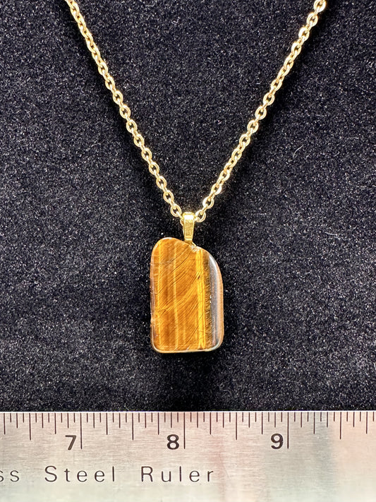 #0067 Tigers Eye necklace